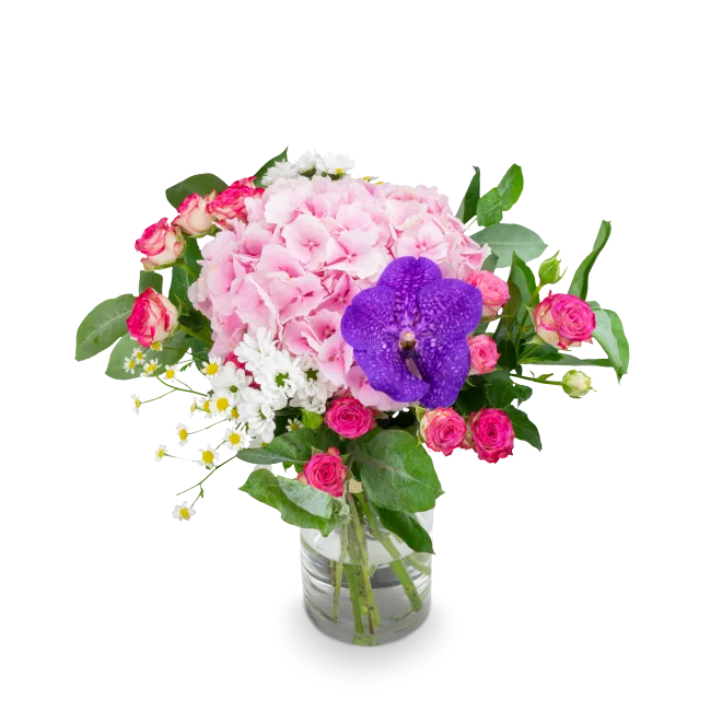 Bouquet with hydrangea